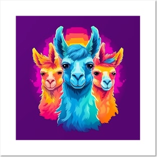 Rainbow Llama Squad Posters and Art